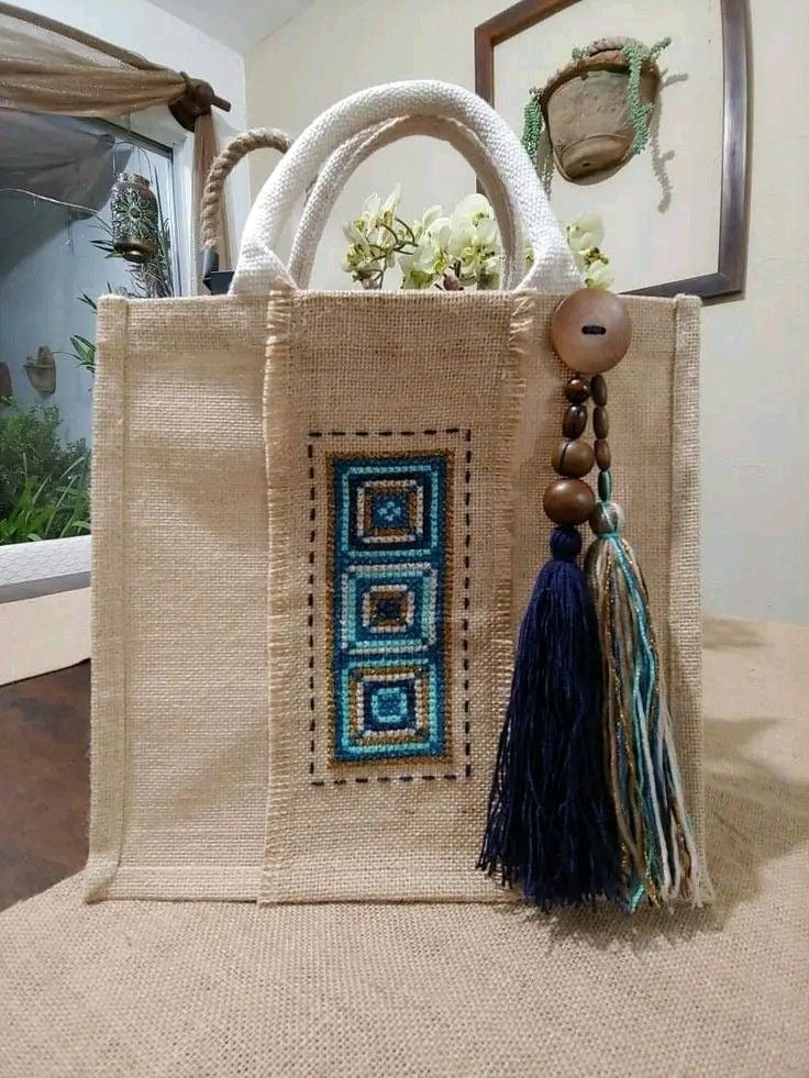 Stylish Design Jute Bag