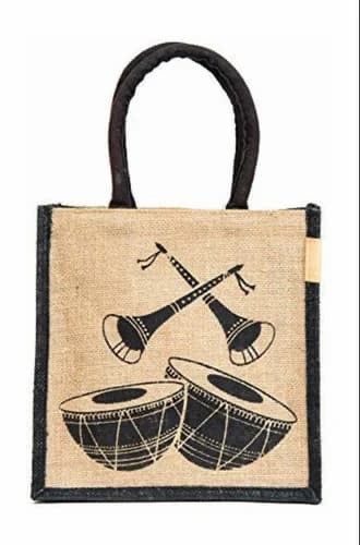 Wedding Print Jute Bag
