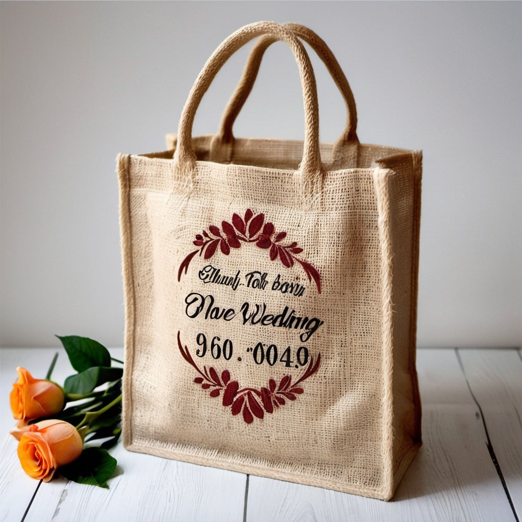 Jute bags for wedding