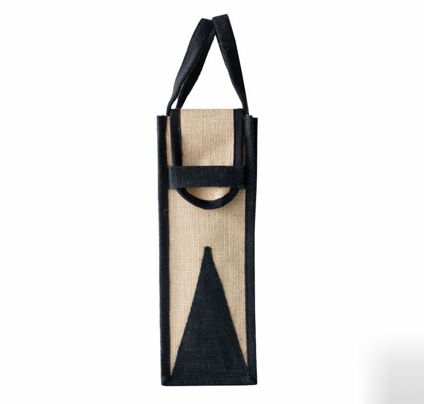 Jute wine bag on sale