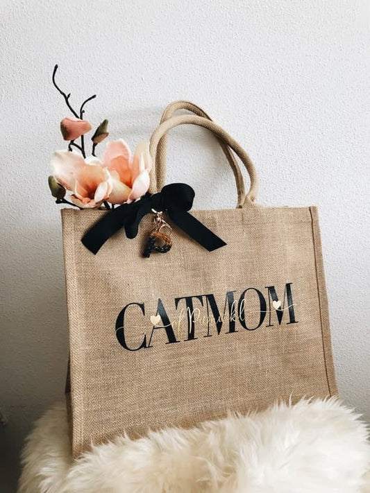 Gifting Jute Bag with text and Bow