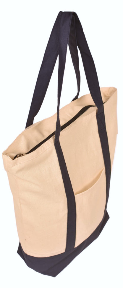 Printed Designer Cotton Canvas Tote Bag