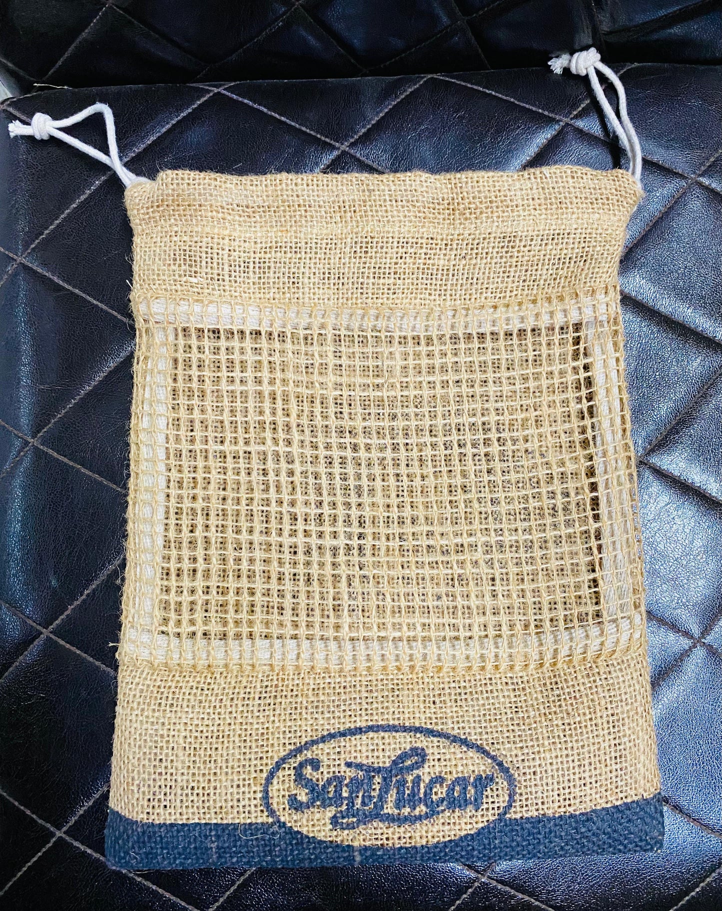 Jute Space Handstring Pouches