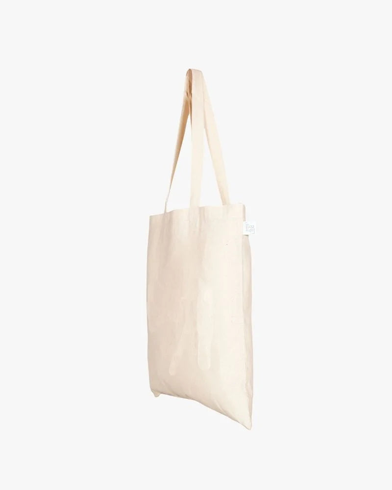 Plain Cream Canvas Tote Bag