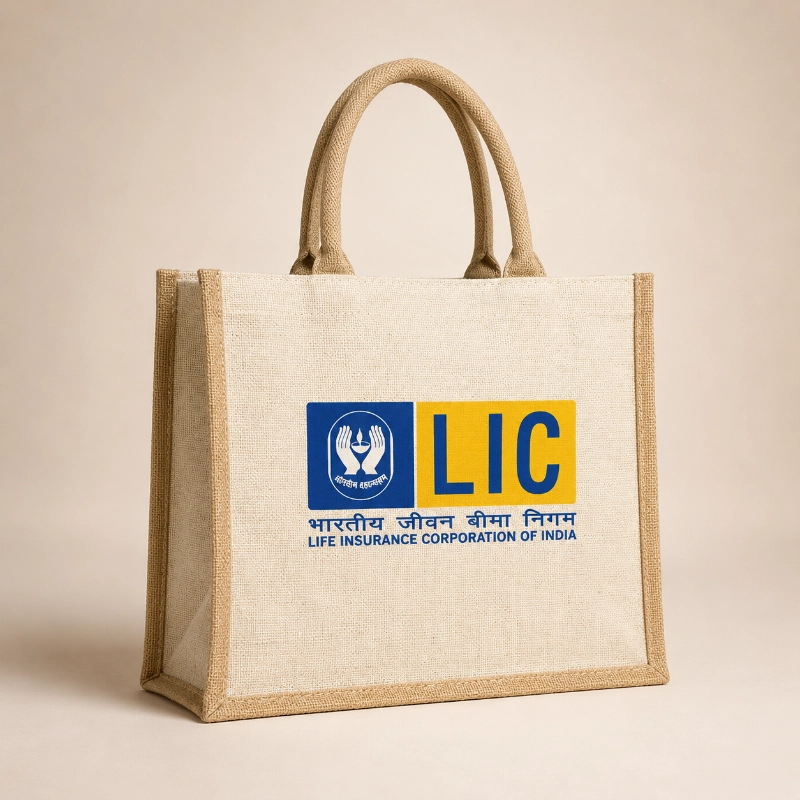 Custom Logo Promotional Jute Bag